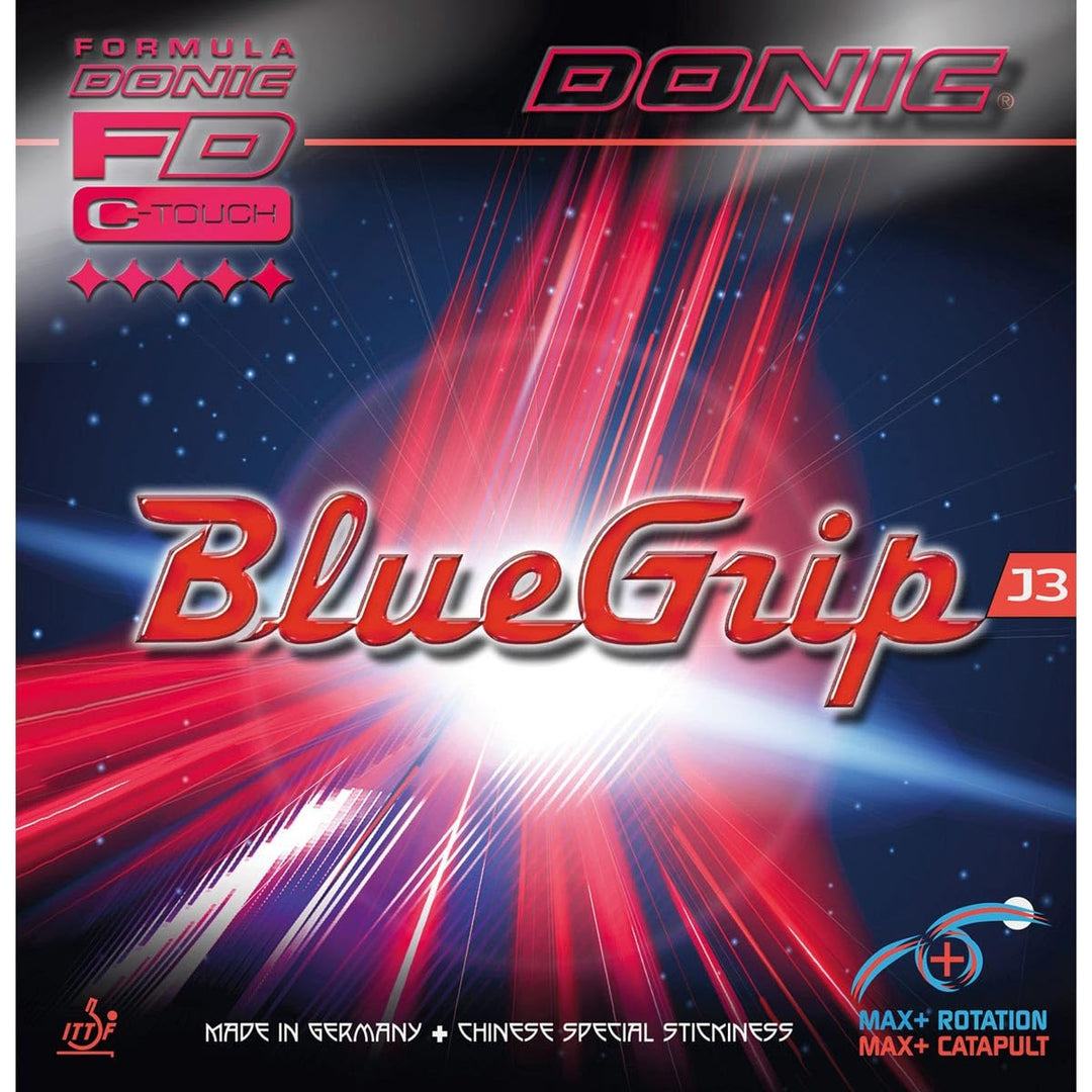 Donic Belag BlueGrip J3 2,0 mm Rot, 2,0 mm Rot