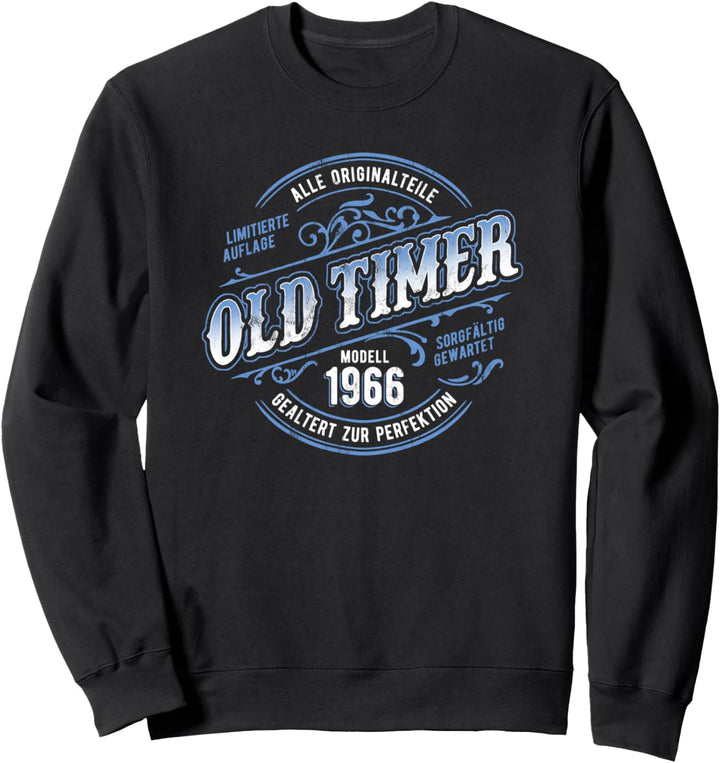 58 Geburtstag Geschenk Oldtimer Jahrgang 1966 Sweatshirt
