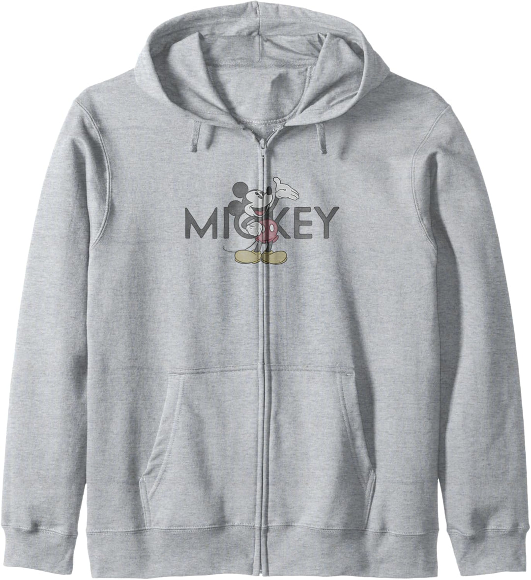 Disney Mickey And Friends Classic Mickey Text Kapuzenjacke