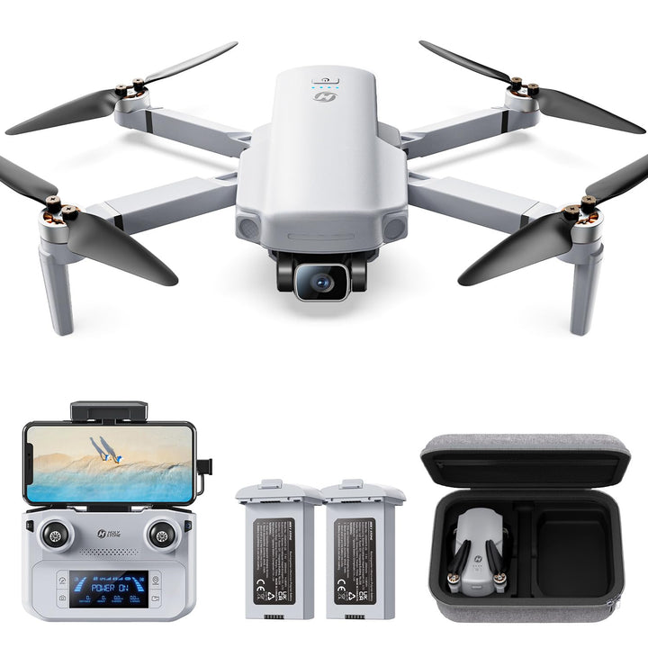 Holy Stone HS360D GPS Drohne mit 4K Kamera für Erwachsene, 5GHz FPV Übertragung bis 6KM, 80 Min. Flu
