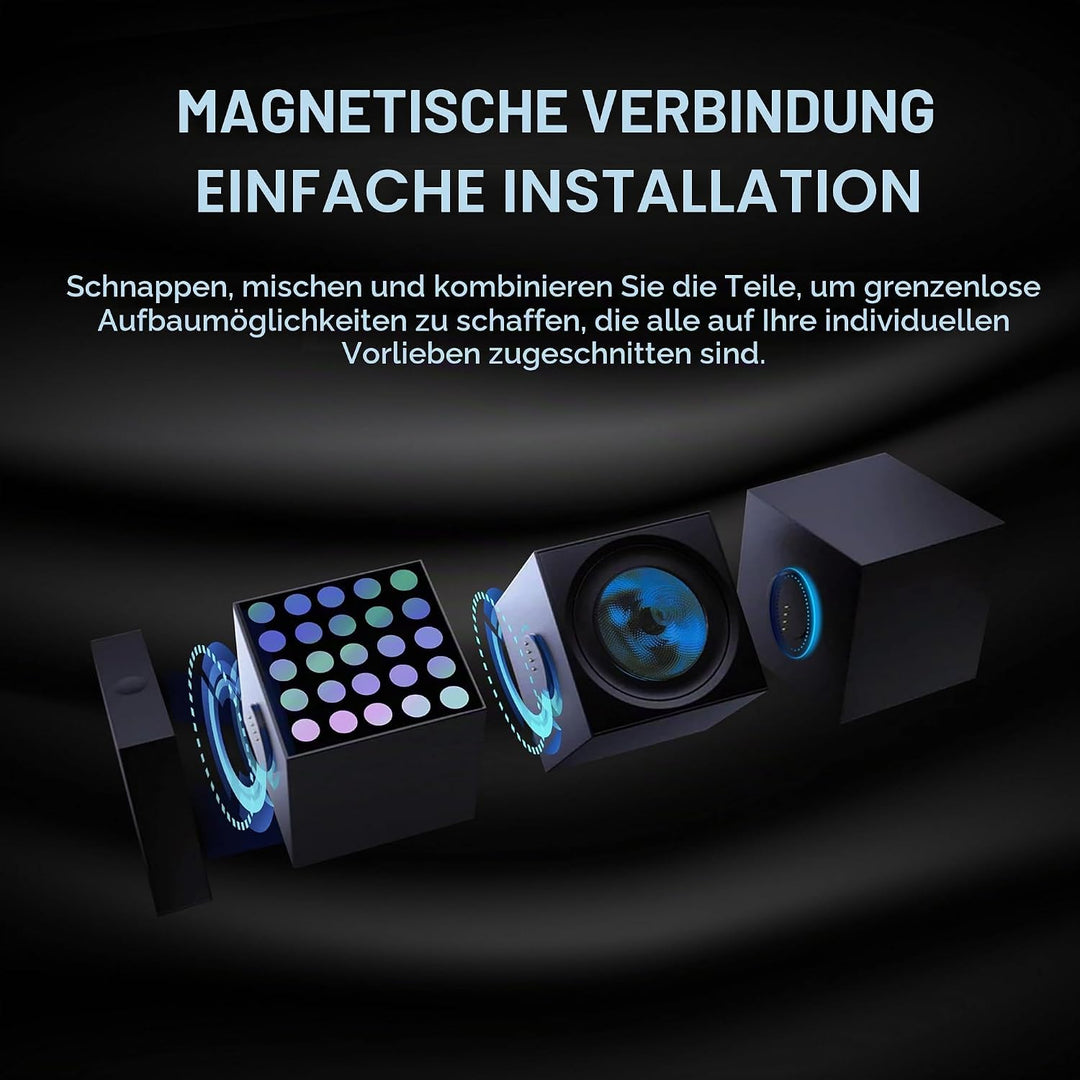 Yeelight Cube Smart Lamp – Light Gaming Cube Matrix – Rooted Base