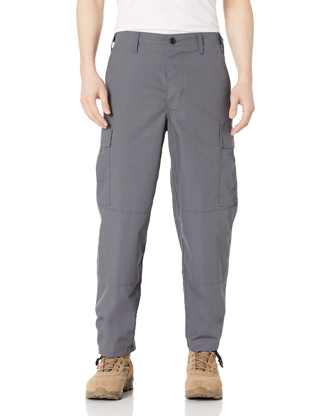 Tru-Spec Herren-Hose aus Polyester und Baumwolle, Ripstop-Hose S Lang Anthrazit, S Lang Anthrazit