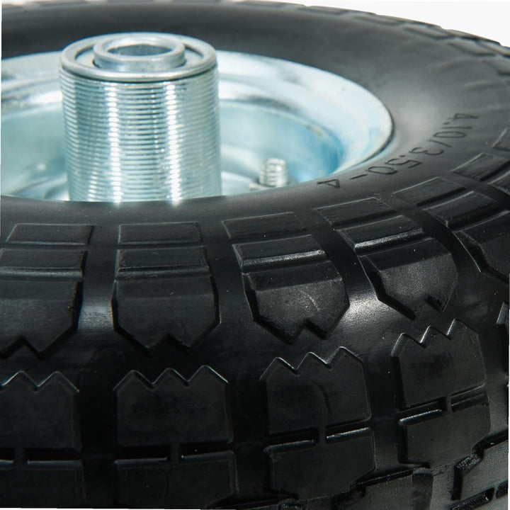 WerkaPro 10346 - Ruota antiforatura, 25,4 cm, 10349 260 x 85 mm Achsabstand 16mm, 260 x 85 mm Achsab