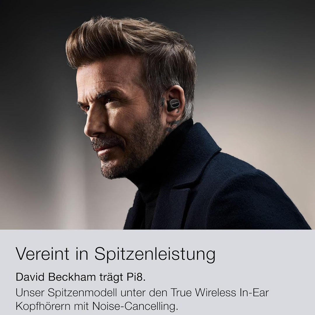 Bowers &amp; Wilkins Pi8 kabellose True Wireless Kopfhörer mit Aktiver Geräuschunterdrückung, Bluetooth,