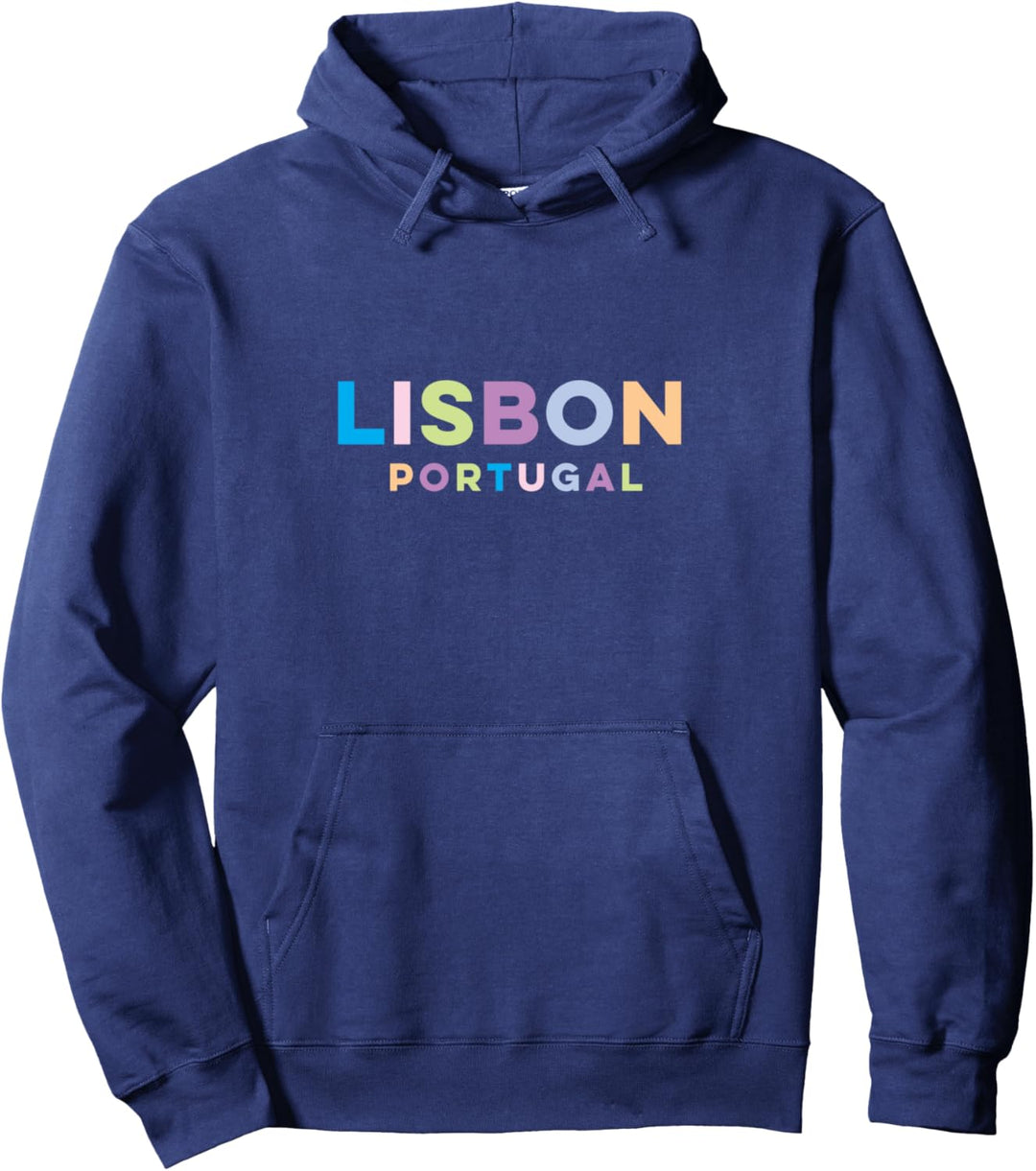 Lisbon Portugal bunt Pullover Hoodie
