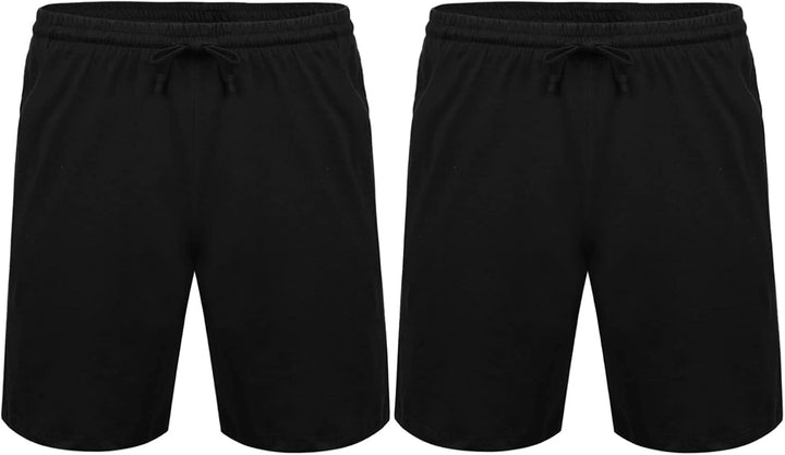 Aseniza Herren Schlafanzughose Kurz Baumwolle Bermuda Schlafshorts Pyjamahose Shorty Sommer Sleephos