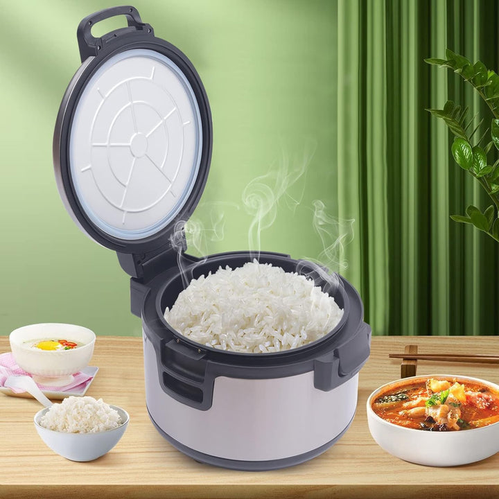 OUBUBY Reiskocher, 19L Thermoreiskocher Multifunktionaler Reiskocher Küchenreiskocher Mini Reiskoche