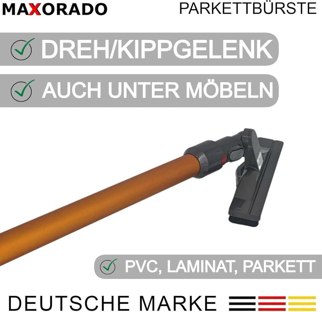 Parkettdüse für V7 V8 V10 V11 V15 GEN5 Hartbodendüse Parkettbürste Bodendüse kompatibel mit Dyson St