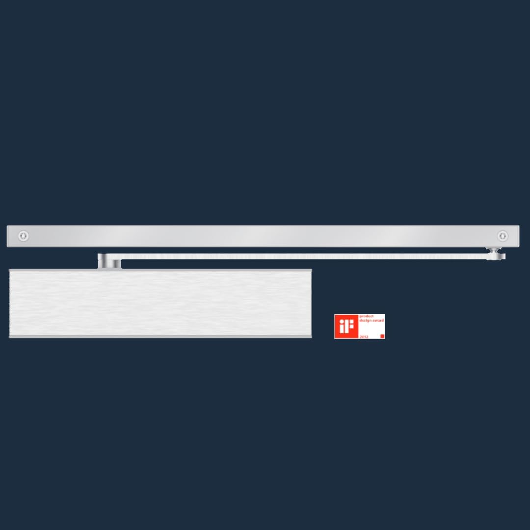 ECO-Schulte Set TS 62 Gleitschiene EF DIN links ER ECO Edelstahl für externe Brandmeldeanlagen; ca.