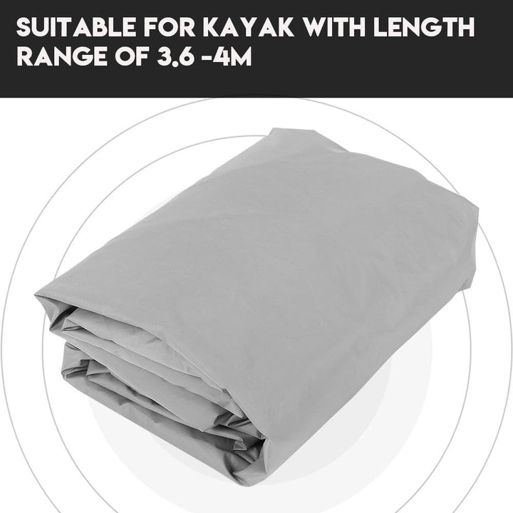 Keenso Kayak Storage Cover, wasserdicht 4,5 m Kayak Canoe Outdoor Storage Staubschutz UV Sonnenschut