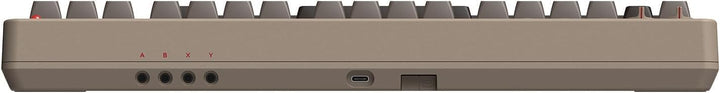 8Bitdo retro mechanische Tastatur, Bluetooth/2.4G/USB-C heiss austauschbare Gaming-Tastatur mit 87 T