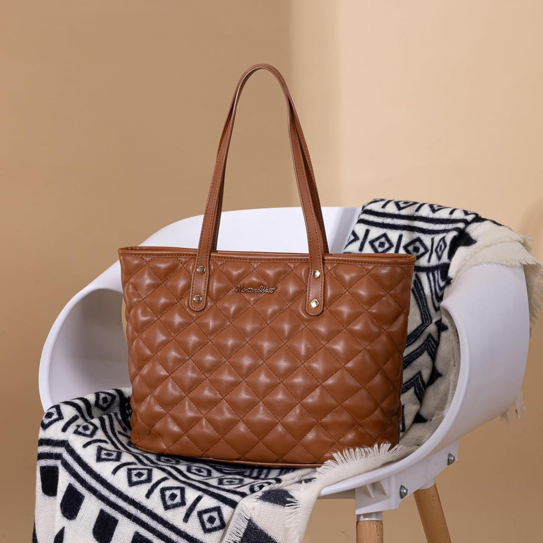Montana West Tragetasche für Damen, grosse Geldbörsen und Handtaschen, modische Umhängetasche, Hobo-