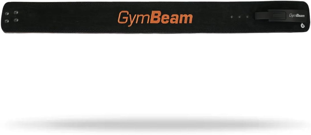 GymBeam Lifting Belt - Verstellbarer Gewichthebergürtel aus Leder mit 4 Schichten für maximale Lifts
