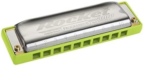 Harmonica Rocket Amp 20 in Tone C grün C, grün C