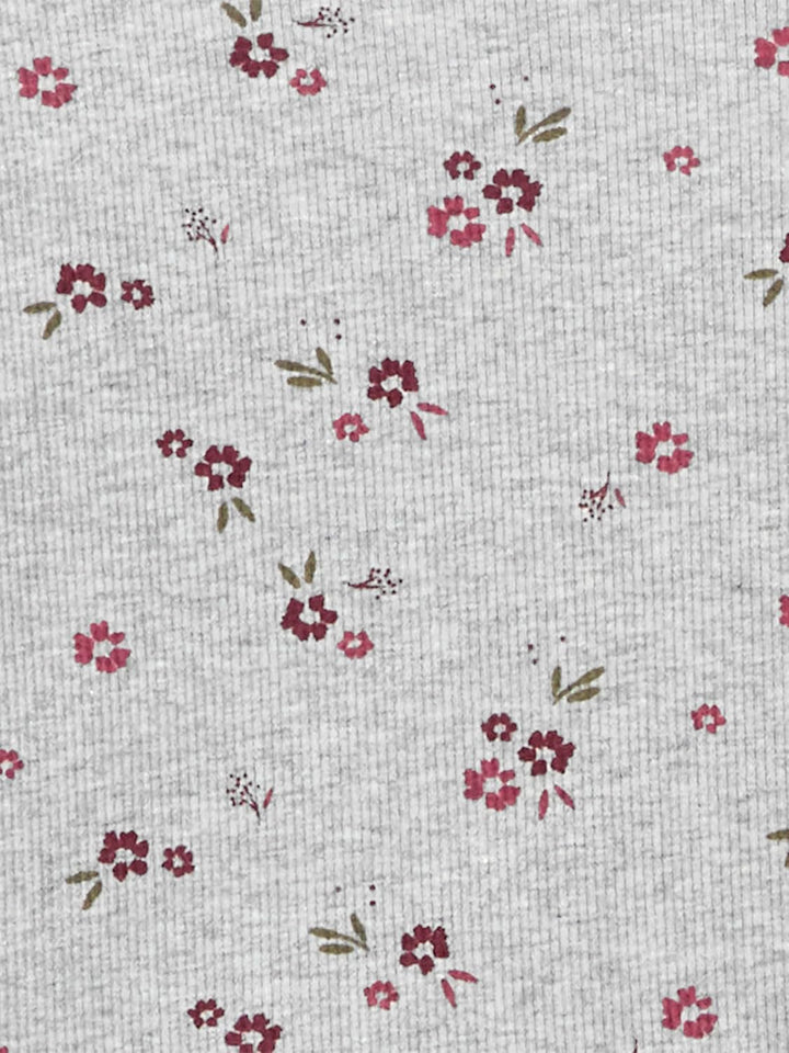 Simple Joys by Carter's Mädchen Kleid (2er Pack) 18 Monate Grau Floral/Pflaume, 18 Monate Grau Flora