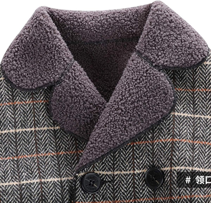 Jungen Winter Mantel Klassischen Doppelten Breasted Trenchcoat Warm Outwear für 2-10 Jahre, 2-3 Jahr