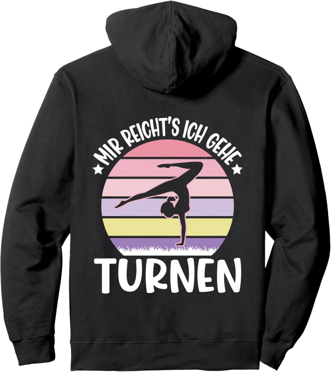Ich Gehe Turnen, Kunstturnen Gymnastik Akrobatik Turnen Pullover Hoodie