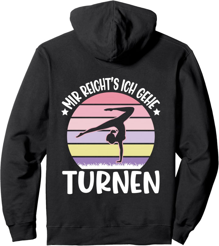 Ich Gehe Turnen, Kunstturnen Gymnastik Akrobatik Turnen Pullover Hoodie