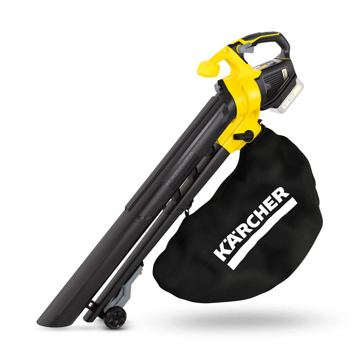 Kärcher 18 V Akku-Laubbläser und Laubsauger BLV 18-200 Battery, mit Mulchfunktion, Luftgeschwindigke