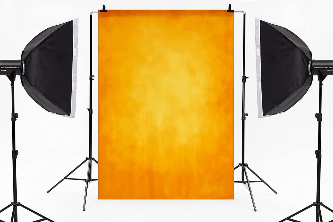 Kate 1.5x2.2m Orange Portrait Hintergrund Orange Textur Hintergrund Orange Mikrofaser Hintergrund St
