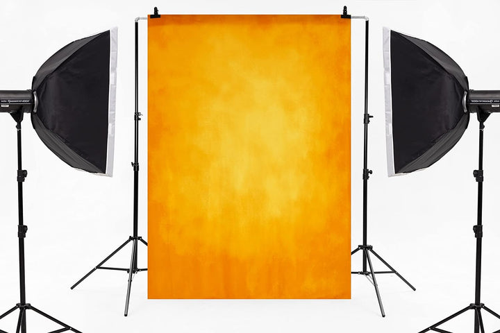 Kate 1.5x2.2m Orange Portrait Hintergrund Orange Textur Hintergrund Orange Mikrofaser Hintergrund St