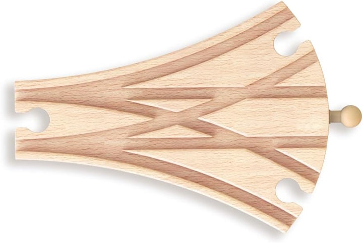 Hape Eisenbahn Grosser Lokschuppen - Holz Eisenbahn Lokschuppen für Kinder, Zubehör für Holzeisenbah