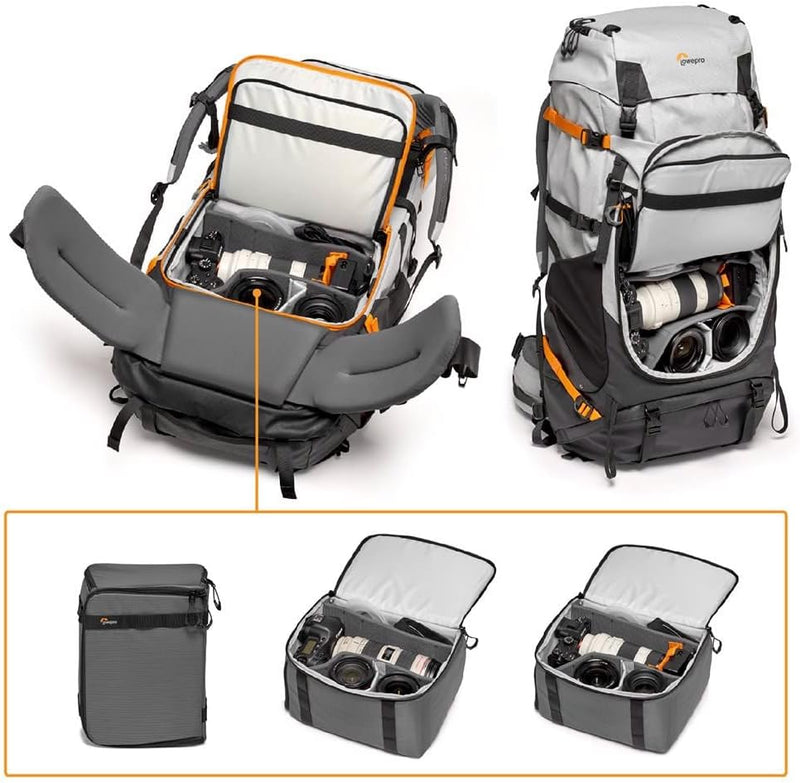 Lowepro PhotoSport PRO BP 70L, Rucksack für Spiegelreflex- & Spiegellose Kameras, Zugriff auf Vorder