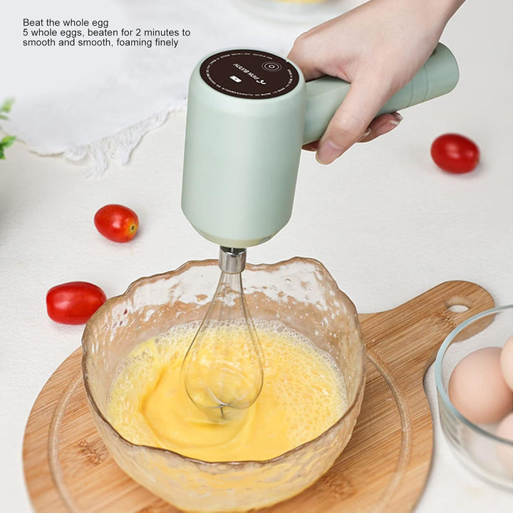 Schnurloser Handmixer für Küche | Leichter USB-aufladbare Mixer für Backen & Babynahrung | Tragbarer