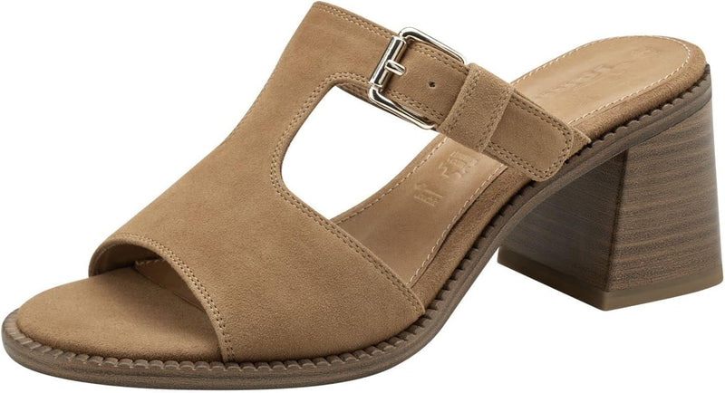 Tamaris Damen Pantolette 1-1-27206-20 weit 40 EU Camel, 40 EU Camel