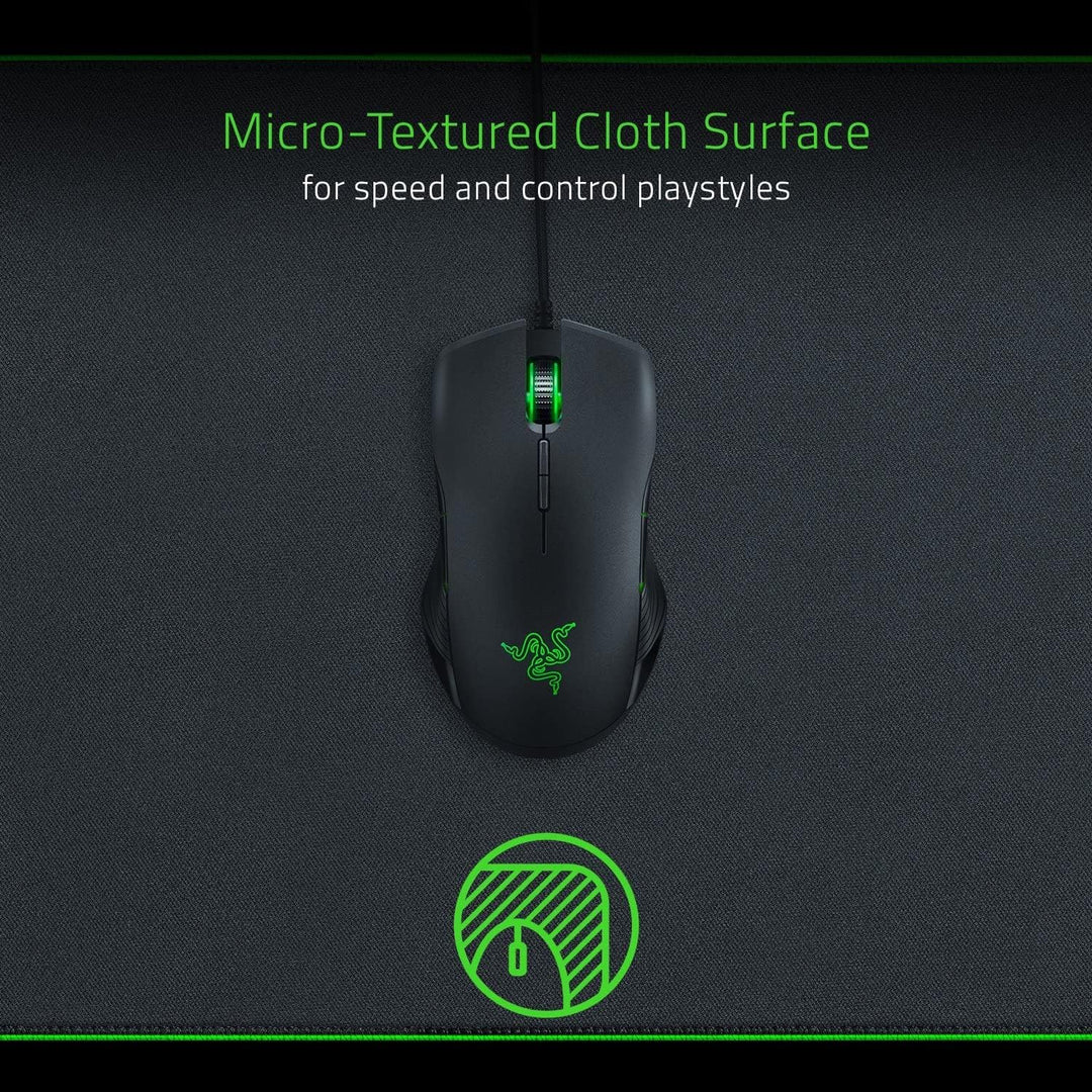 Razer Goliathus Chroma - Weiche Gaming Maus-Matte mit RGB Beleuchtung (Kabelhalterung, Stoff-Oberflä