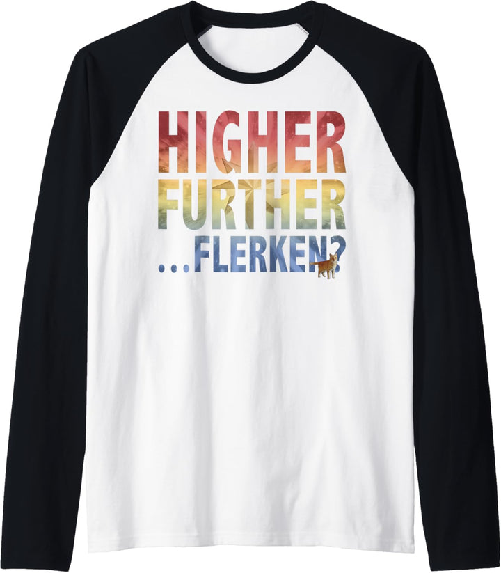 Captain Marvel Higher Further Flerken Raglan