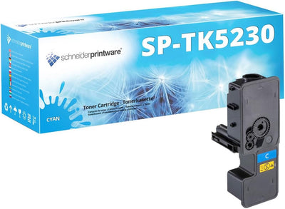 5 Schneider Printware Toner | 50 Prozent höhere Reichweite | kompatibel zu Kyocera TK-5230 für Kyoce