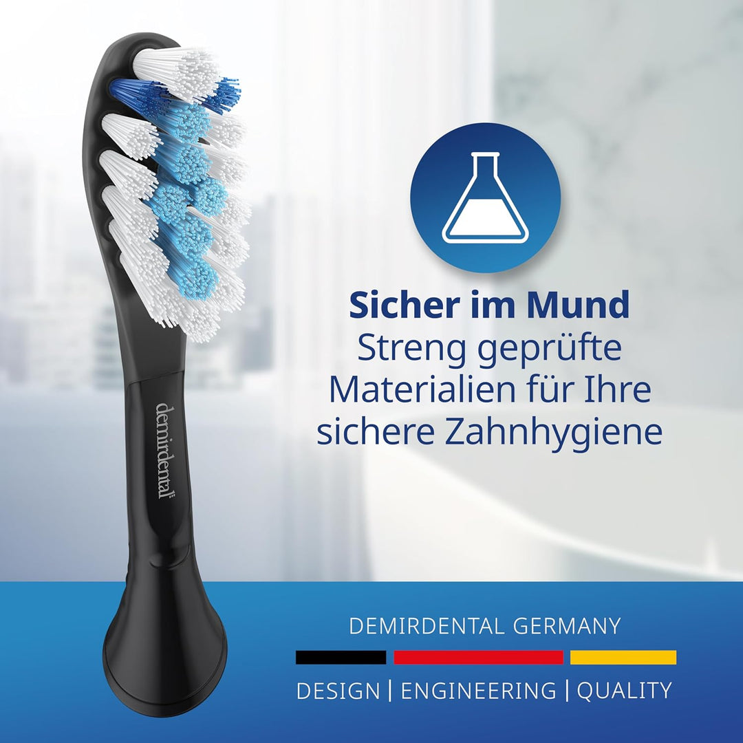 8er Ersatzbürsten von demirdental passend für Philips Sonicare C3 Premium Plaque Defence Standard Sc