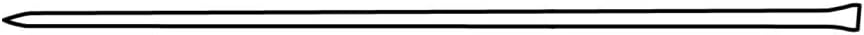 KS Tools 156.0596 Nageleisen, 8-kant, 1800mm 1800 mm, 1800 mm