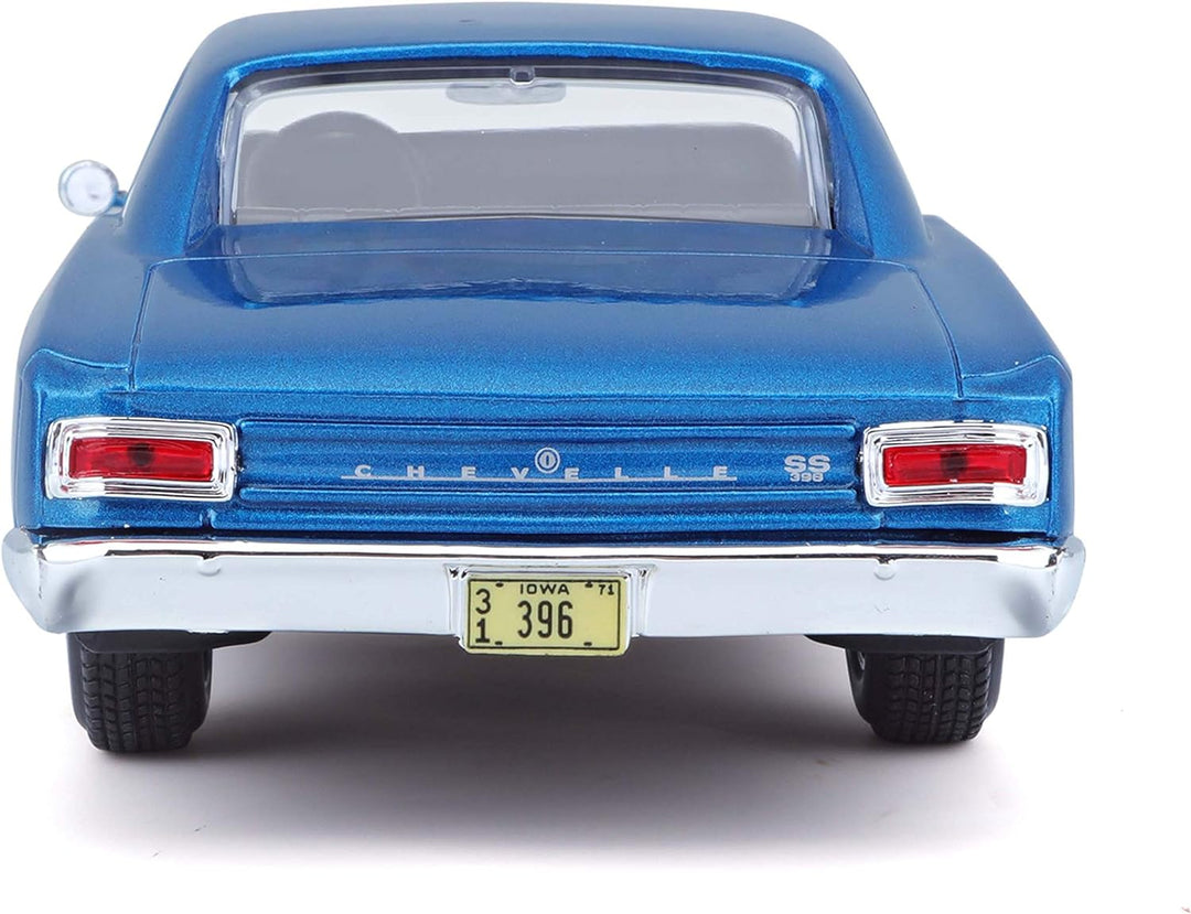 Bburago Maisto France Chevrolet SS 396 1966 Massstab 1:24 Farbe M31960 zufällig