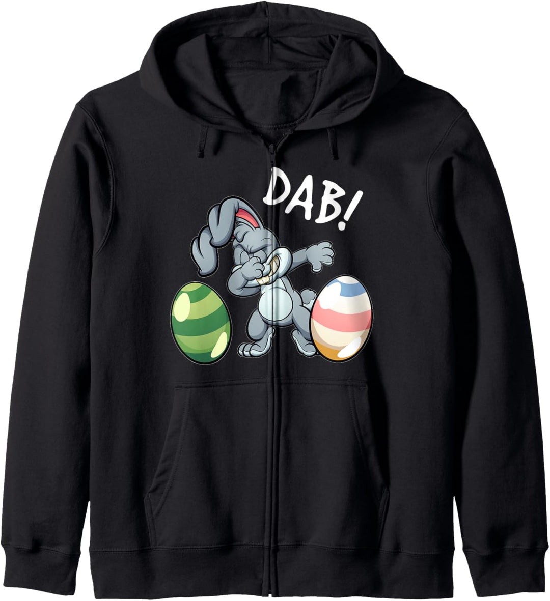 Dabbing Osterhase Jungen Und Mädchen Ostergeschenk Ostern Kapuzenjacke