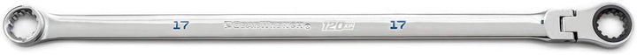 GearWrench 17 mm 120X Universal Spline XL Gearbox Flex Head Ratschenschlüssel – 86117 17mm Universal