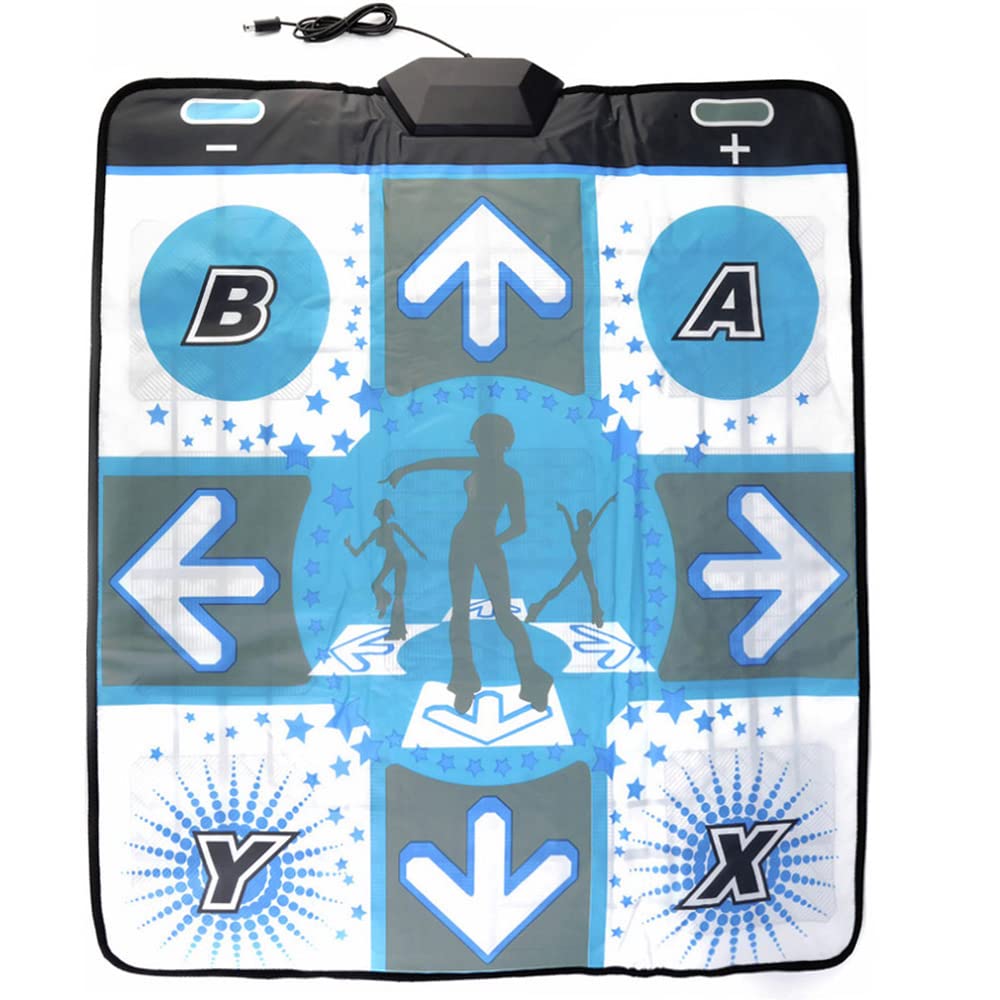 OSTENT Rutschfeste Dance Pad Tanzmatte für Nintendo Wii Gamecube NGC Konsole Dance Revolution DDR Vi