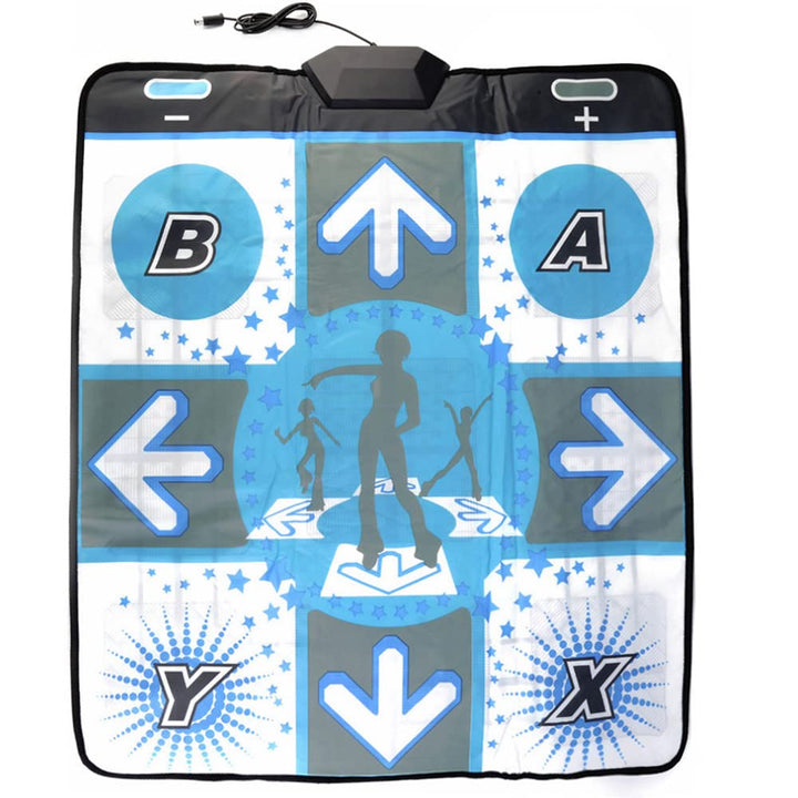 OSTENT Rutschfeste Dance Pad Tanzmatte für Nintendo Wii Gamecube NGC Konsole Dance Revolution DDR Vi