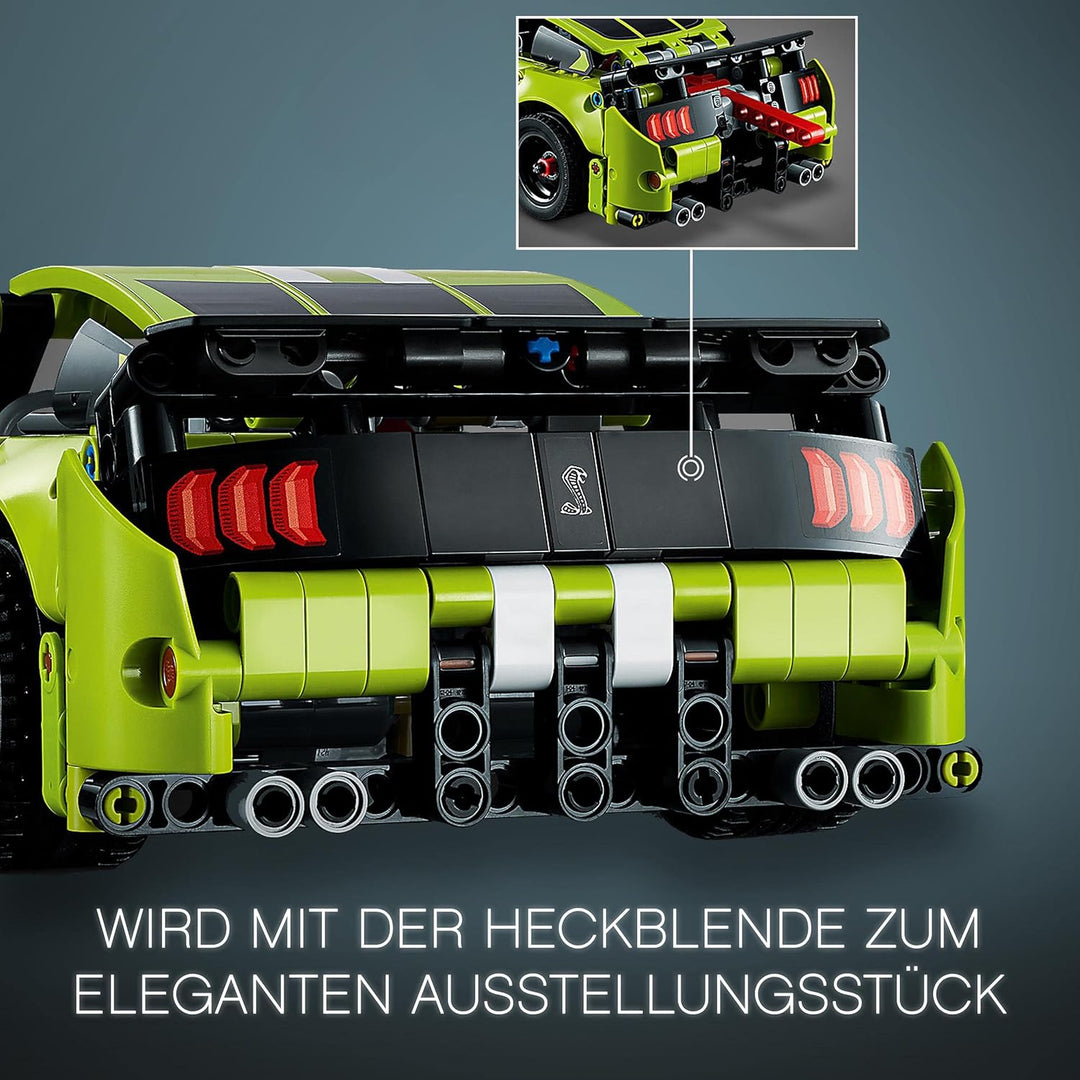 LEGO 42138 Technic Ford Mustang Shelby GT500, Modellauto-Bausatz, Spielzeugauto, Rennauto für Kinder