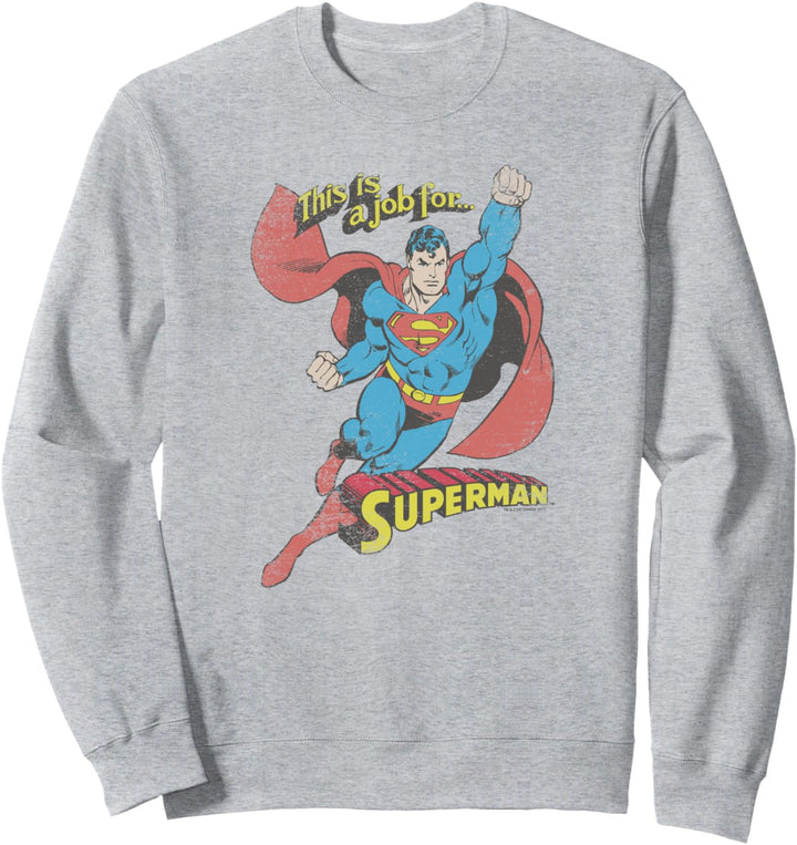 Superman On the Job Sweatshirt
