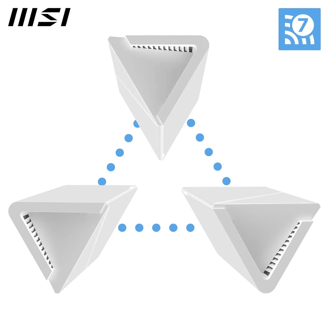 MSI Roamii BE Lite Mesh System- 1 Pack Roamii BE Lite 1er Pack Mesh System, Roamii BE Lite 1er Pack