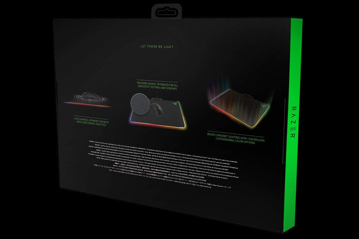 Razer Firefly Soft - Weiches Gaming Maus-Pad (feste Struktur RGB Chroma Beleuchtung, Mauspad für pro
