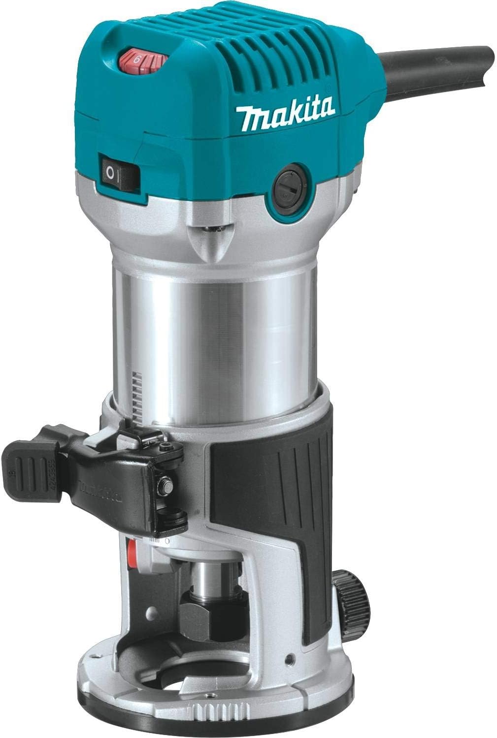 Makita RT0701CX7 1-1/4 HP Compact Router Kit Kit mit 1 Basis, Kit mit 1 Basis