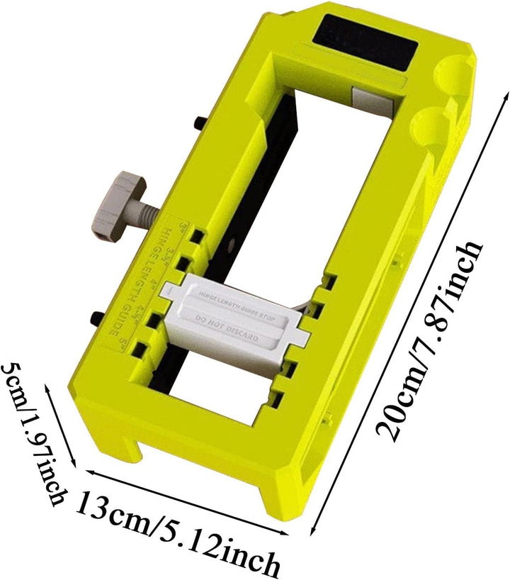 Hinge Jig, Door Hinge Jig, Template Hinge Jig Router Door Latch Installation Kit, Adjustable Scoring