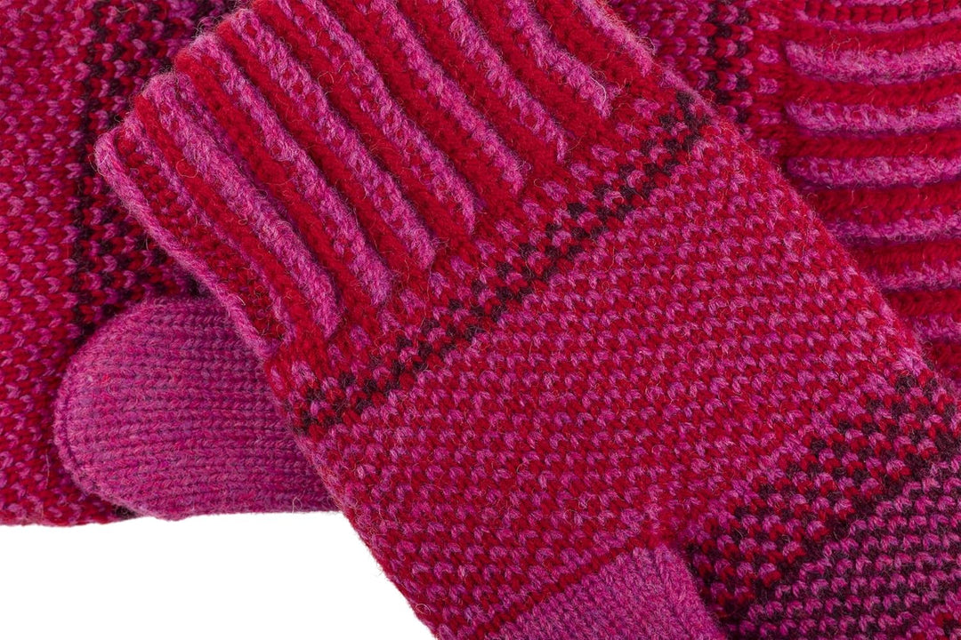 ÖJBRO VANTFABRIK Fäustlinge 4 Lagen 100% Merinowolle versch. Modelle, Grösse S-L (6-11) Handschuhe S