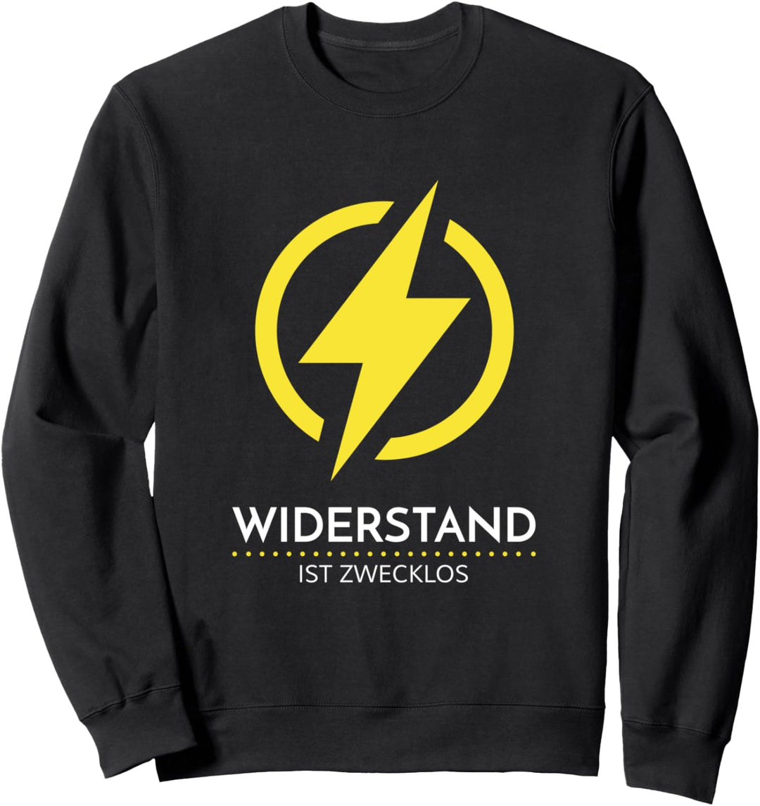 Lustiges Elektriker Geschenk Elektroinstallateur Sweatshirt