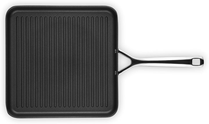 Le Creuset Aluminium-Antihaft Grillpfanne, 28 cm, Mit Rillen, Für alle Herdarten inkl. Induktion gee
