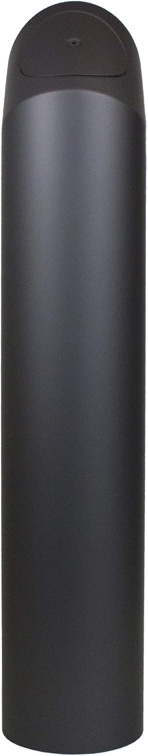 LANZZAS Ofenrohr-Set 2x abgewinkelt, im Durchmesser DN 130 mm, Farbe: schwarz - weitere Rohre aus un