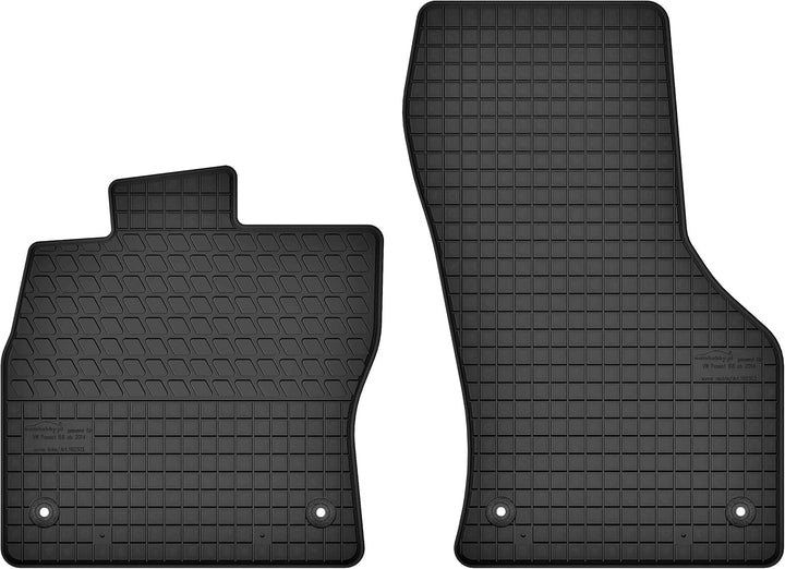 Motohobby Vorne Gummi Fussmatten Gummimatten Satz für VW Passat B8 (ab 2014)